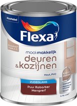 Flexa Mooi Makkelijk Verf - Deuren en Kozijnen - Mengkleur - Puur Rabarber - 750 ml