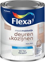 Flexa Mooi Makkelijk Verf - Deuren en Kozijnen - Mengkleur - Wit Tijm - 750 ml