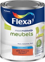 Flexa Mooi Makkelijk Verf - Meubels - Mengkleur - 85% Klaproos - 750 ml