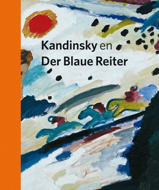 Cover van het boek 'Kandinsky en der blaue Reiter' van Doede Hardeman
