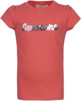 Someone T-shirt meisje coral maat 128