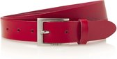 Timbelt Leren Riem 3 cm Rood | Maat 95