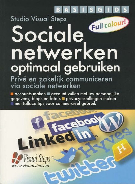 Cover van het boek 'Basisgids Sociale netwerken optimaal gebruiken'