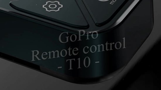 Télécommande Bluetooth TELESIN Pour GoPro Hero 13/12/11/10/9/8/MAX - Portée 80m - Bracelet Incus