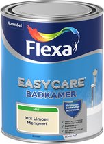 Flexa Easycare Muurverf - Badkamer - Mat - Mengkleur - Iets Limoen - 1 liter