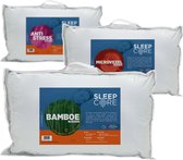SleepCore ® - Bamboe - Hoofdkussen - Kussen - Katoen - Nek- en rugklachten – 60 x 70 cm – Bamboo - Nekklachten - Ergonomisch – Koudschuim – Premium kwaliteit - Oeko-Tex Standard -
