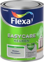 Flexa Easycare Muurverf - Keuken - Mat - Mengkleur - Midden Hardsteen - 1 liter