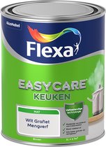 Flexa Easycare Muurverf - Keuken - Mat - Mengkleur - Wit Grafiet - 1 liter