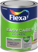 Flexa Easycare Muurverf - Keuken - Mat - Mengkleur - Midden Aarde - 1 liter