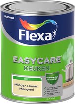 Flexa Easycare Muurverf - Keuken - Mat - Mengkleur - Midden Limoen - 1 liter