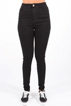 High Waist Jeans Zwart G09 (Miss Anna) maat 38