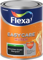 Flexa Easycare Muurverf - Mat - Mengkleur - Grachten Groen - 1 liter