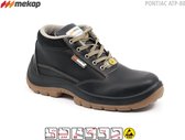 PowerShoes | Werkschoenen - PONTIAC ATP80 S3 SRC ESD - Maat 39 - Kleur Zwart