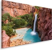 Schilderij - Waterval in Arizona, premium print