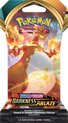Afbeelding van het spelletje Pokémon Sword & Shield Darkness Ablaze Sleeved Booster - Pokémon Kaarten + 5 Pokémon Stickers