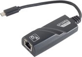 shiverpeaks BS13-50018 tussenstuk voor kabels USB C RJ-45 Zwart