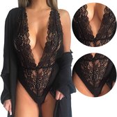 Rosebay Sexy Erotische Body Lingerie Vrouwen - Sexy Lingerie Setje Erotiek - Maat M