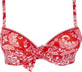 Antigel La Bandana bikini top rood maat 85 C