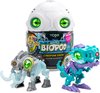 foto van Silverlit BIOPOD Cyberpunk Duo set - Bouw je eigen Dino - Oplichtende ogen - Met geluid