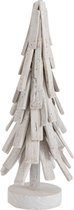 Kerstboom | hout | wit | 18x18x (h)51 cm