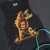 Exxtrawod Lift and Roar Women's Tank Top Crossfit Training Maat S