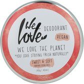 We love deodorant - Vegan deodorant - sweet - 2 stuks