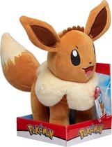 Pokémon Eevee Zachte Pluche Knuffel - 30 cm