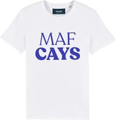 MAFCAYS WIT T-SHIRT