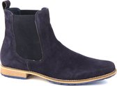Suitable - Suede Boots Chelsea Navy - 46 -