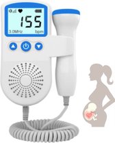 Zwangerschaps Baby Hartslag meter- Blauwe Doppler - zonder stralingen