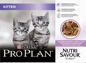 Pro Plan Junior Nutrisavour Katten Natvoer - Kalkoen - 10 x 85 g
