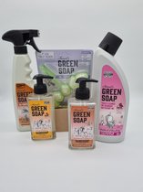Marcel's green soap - housewarming - toilet mix pakket - handzeep - ecologisch schoonmaakmiddel