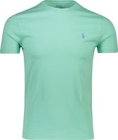 Polo Ralph Lauren  T-shirt Groen Aansluitend - Maat S - Heren - Lente/Zomer Collectie - Katoen
