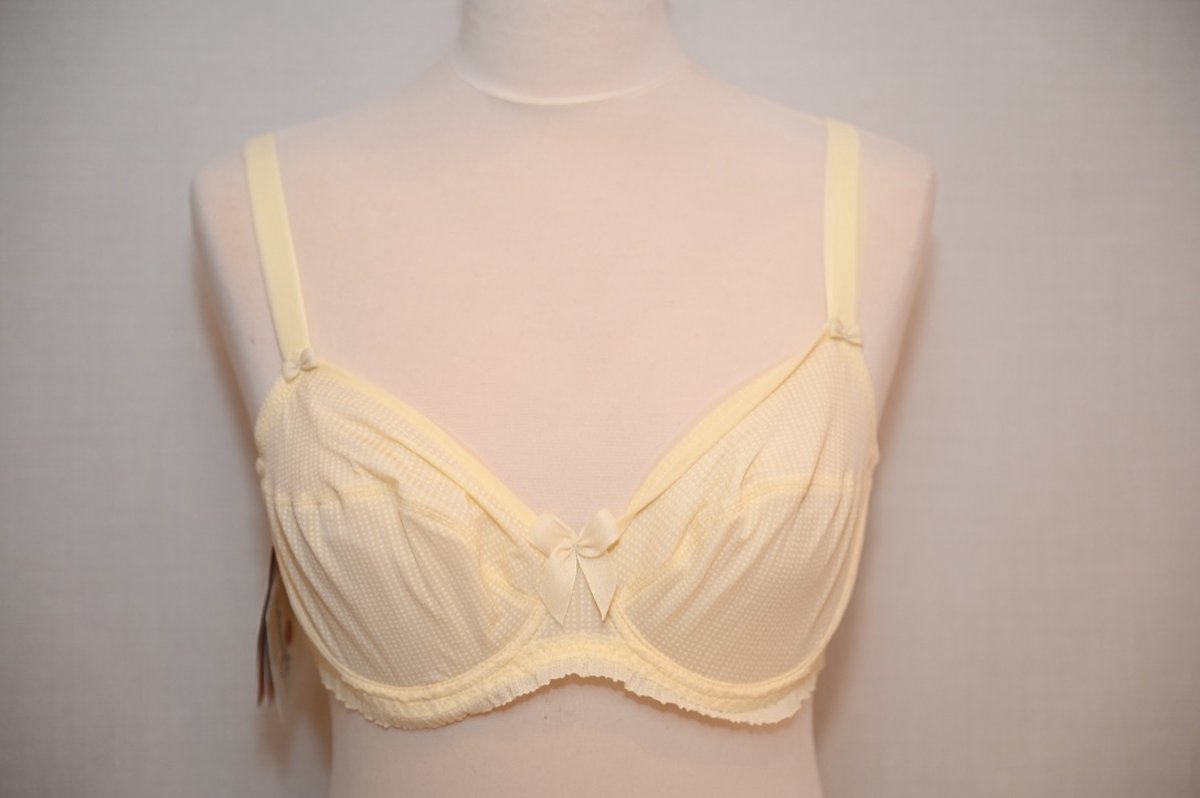 Selmark Lingerie Bianca BH - niet voorgevormd - A-E cup - amarillo geel - maat D85