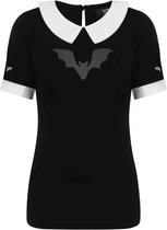 Banned Top -S- BAT BEWEAR Zwart