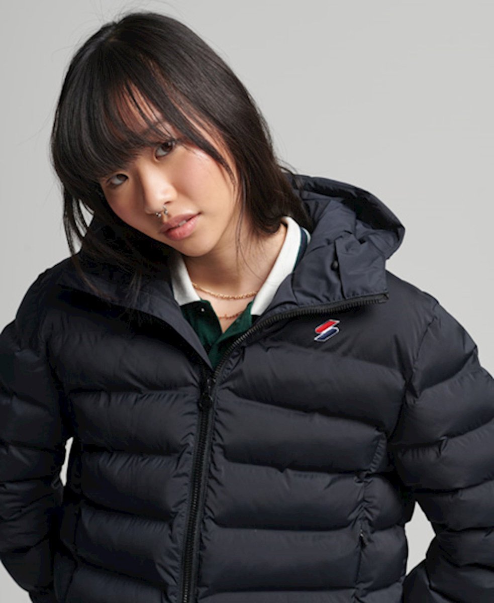 Superdry Code All Seasons Padded Jas XL Vrouw Blauw