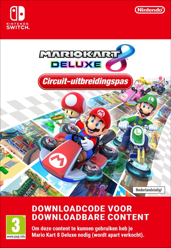 Mario Kart 8 Deluxe - Circuit-uitbreidingspas - Game uitbreiding - Nintendo Switch Download