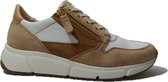 Gabor Sneaker 86.478.34 Wit Camel Combi