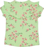 Quapi baby meisjes t-shirt Natas aop Green Summer Flower