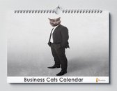 Special Edition kalender | Zakelijke katten verjaardagskalender | 35 X 24CM