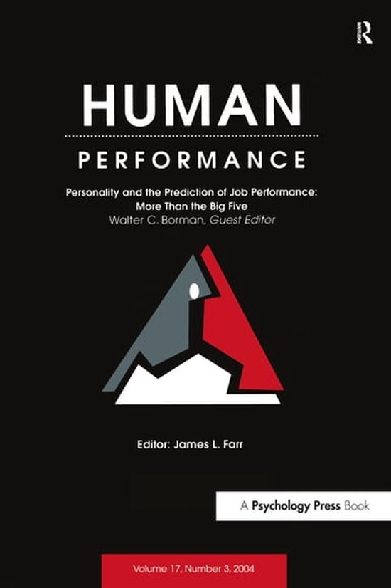 Personality and the Prediction of Job Performance - cover