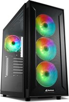 Bol.com AMD Ryzen 7 3700X High-End Game PC / Streaming Computer - RTX 3060 12GB - 16GB RAM - 960GB SSD aanbieding