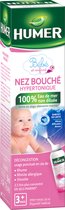 Humer - Neusspray Baby/Kind - 100% zeewater - hypertoon - Verstopte neus - vanaf 3 maand - 50ml