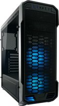 GAME HERO Ceal Gaming PC Behuizing Zijpaneel Van Acrylglas RGB - HD Audio –  2 x 120 mm Case Fan