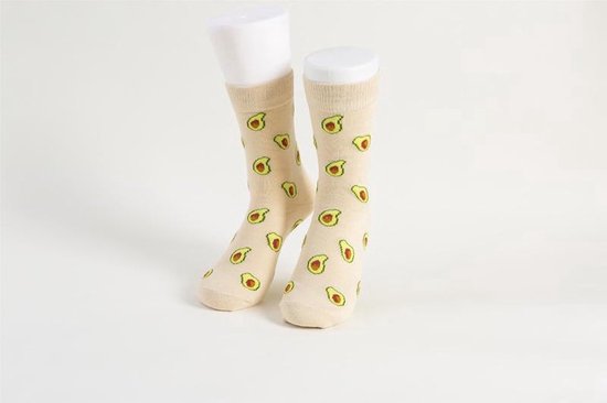Avocado Sokken-Grappig-One size-Uni sex-Cadeau-Sokken-Socks