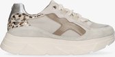 Tango | Kady fat 25-m beige multi sneaker - bone white sole | Maat: 38