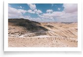 Walljar - Desert Road - Muurdecoratie - Poster