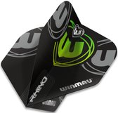 Winmau Rhino Logo Zwart, Grijs en Groen dartvluchten