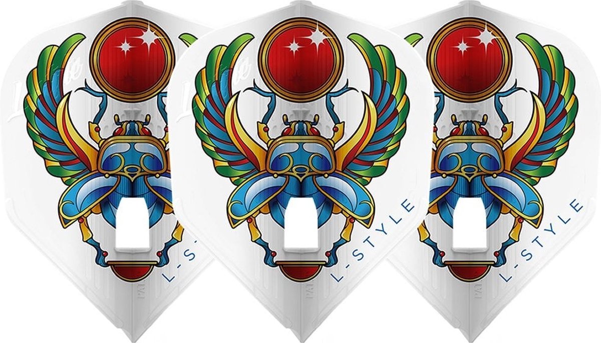 L-Style Champagne L3 Kami Anastasia Dobromyslova White - Dart Flights