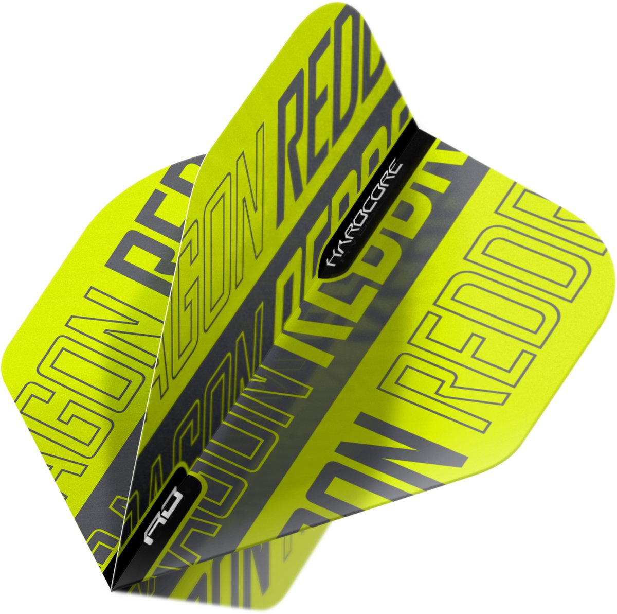 Red Dragon Hardcore XT Green & Black Print - Dart Flights